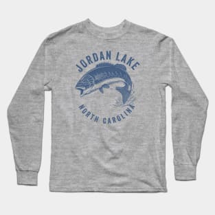 Jordan Lake Reservoir North Carolina Long Sleeve T-Shirt